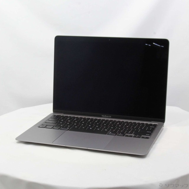 ()MacBook Air 13.3-inch Late 2020 MGN63J/A M1 8コアCPU_7コアGPU 8GB SSD256GB スペースグレイ (12.6 Monterey)(252-ud)