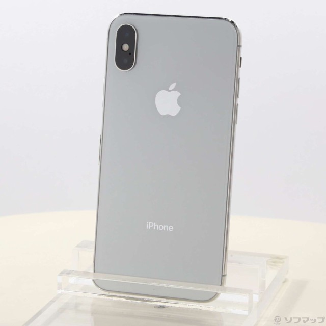 Apple iPhoneX 256GB シルバー MQC22J/A SIMフリー(348-ud