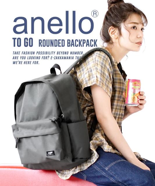 春新作 anello アネロ TO GO ROUNDED BACKPACK レディース メンズ ユニセックス ウィメンズ 男女兼用 リュック