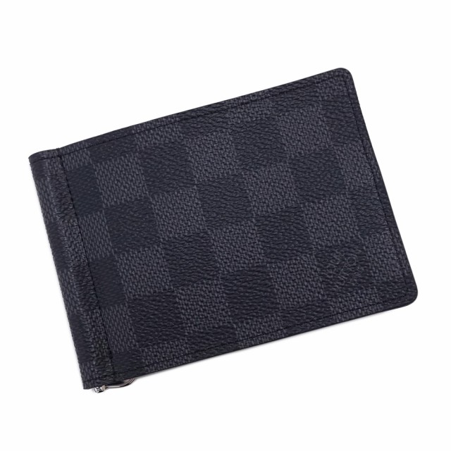 （新品・未使用品）ルイ ヴィトン LOUIS VUITTON ポルトフォイユ パンス マネークリップ カードケース ダミエグラフィット ブラック 黒 N