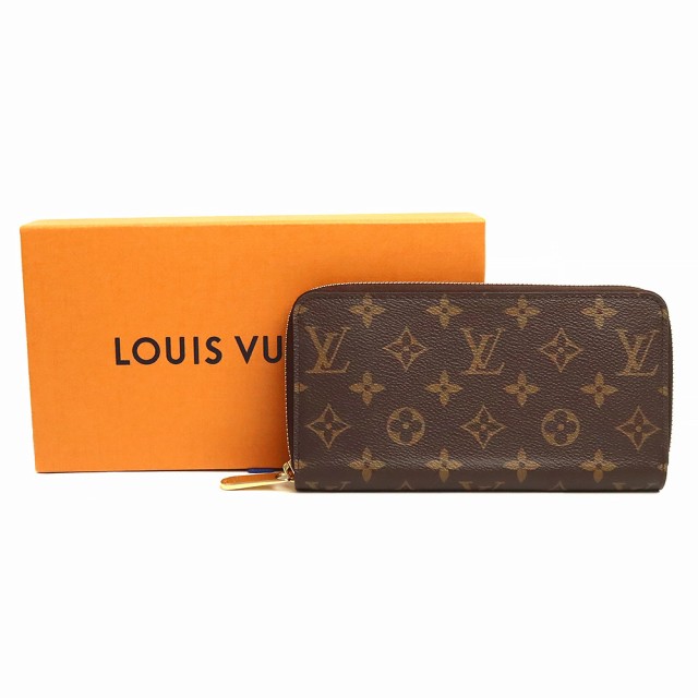 未使用 展示品）ルイ ヴィトン LOUIS VUITTON ジッピー ウォレット ラウンドファスナー 長財布 モノグラム ブラウン 茶 M42616  箱付 - 財布