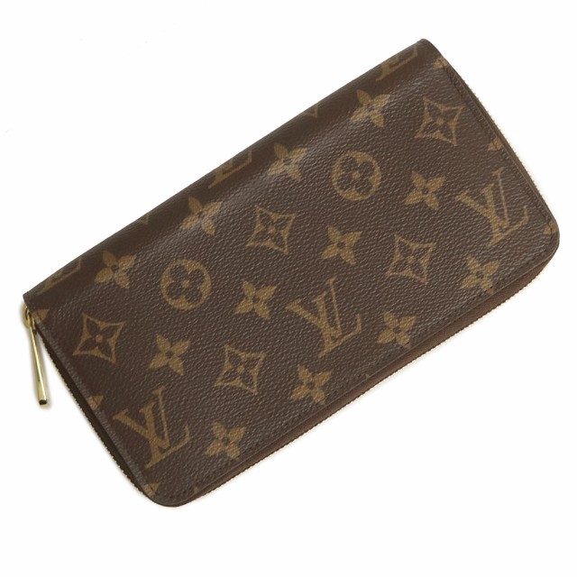 未使用 展示品）ルイ ヴィトン LOUIS VUITTON ジッピー ウォレット ラウンドファスナー 長財布 モノグラム ブラウン 茶 M42616  箱付 - 財布