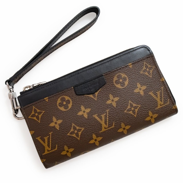 （未使用　展示品）ルイ ヴィトン LOUIS VUITTON ジッピー ドラゴンヌ 長財布 モノグラムマカサー レザー ブラック 黒 M69407 箱付