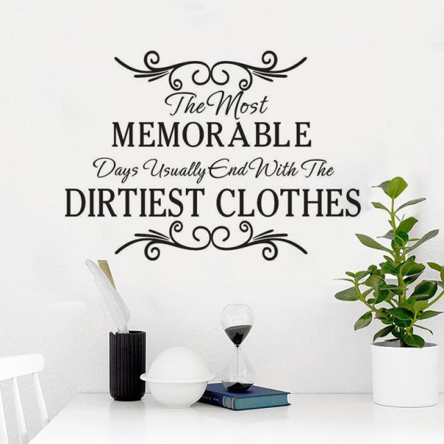 配送員設置送料無料 ウォールステッカー 壁紙シール 取り外し可能 防水 英語 文字 シンプル 面白い 書斎 リビング 寝室 ベッドルーム キッチン 新品本物 Www Theitgroup It