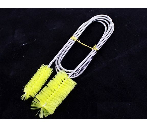 パイプクリーナー ワイヤーブラシ ステンレス フレキシブル ロング 掃除 配管 排水管 排水溝 水槽 ホース つまり 風呂 洗面の通販はau