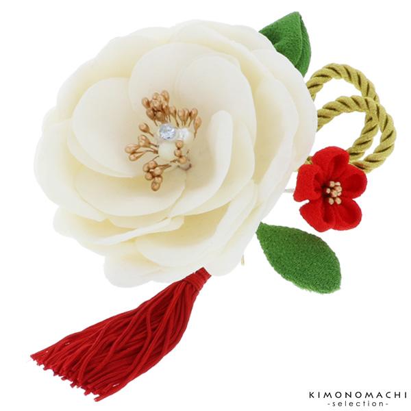 安い購入 成人式 髪飾り 振袖 髪飾り単品 白色のお花 房飾り 振袖髪飾り 成人式 前撮り 結婚式の振袖に 超目玉 Inproel Cl