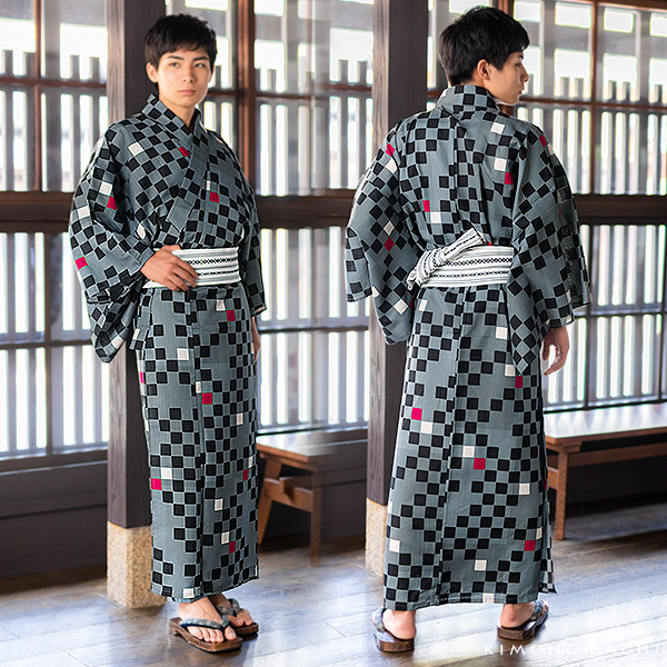 ポリエステ 浴衣 男浴衣単品 ポリエステル浴衣 男性用浴衣単品 紳士浴衣 ゆかの通販はau Pay マーケット 京都きもの町 商品ロット メンズ 男性 夏着物 ポリエステル 市松 グレー 大きなサイズ 3l 4l きのうちに