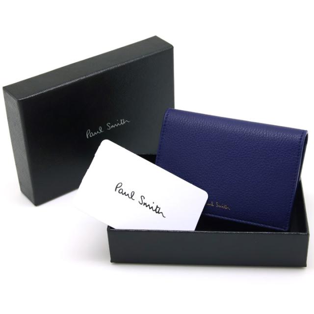 サイズ ポールスミス レディース レザー ミッドナイトブルー マルチカラー M1aの通販はau Pay マーケット アイゲット 商品ロットナン カードケース Paul Smith 名刺入れ カード入れ パスケース メンズ しみくださ