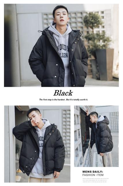 ラッピング無料 返品も保証 韓国ファッション メンズ 冬 ダウンジャケット 中綿 軽量 ボリュームネック 防風 防寒 ハイネック ブルゾン おしゃれ オルチャンファッシ さらに値下げ Centroprofesorjuanbosch Com