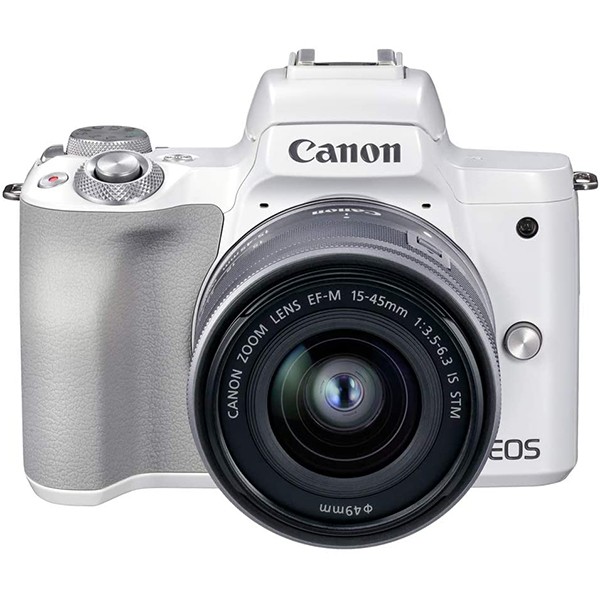 正規品販売店舗 【送料無料】CANON キヤノン ミラーレス一眼カメラ EOS Kiss M2 EF-M15-45 IS STM レンズキット  EOSKISSM2WH-1545LK ホワイト 【新品非売品】 -rdsnicaragua.org