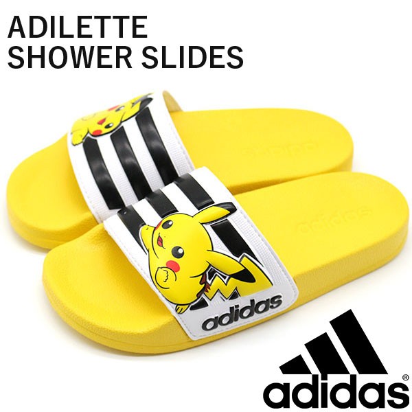 アディダス ポケモン ピカチュウ サンダル キッズ 子供 靴 シャワー 黄 Adidas Cf Adilette K Fw7430の通販はau Pay マーケット 靴のニシムラ 商品ロットナンバー