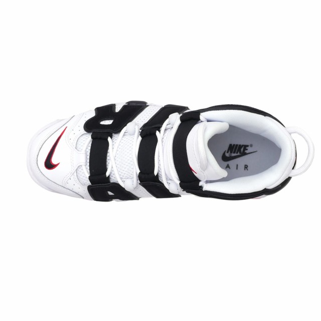 uptempo white black