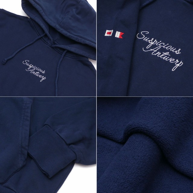 定番大人気 新品 SuspiciouS Antwerp The Navigator Hoodie パーカー NIGHTFALLxOFF-WHITE SWT/HOODYの通販はau PAY マーケット - クリフエッジ|商品ロットナンバー:487330424 サスピシアス アントワープ 新作入荷限定SALE