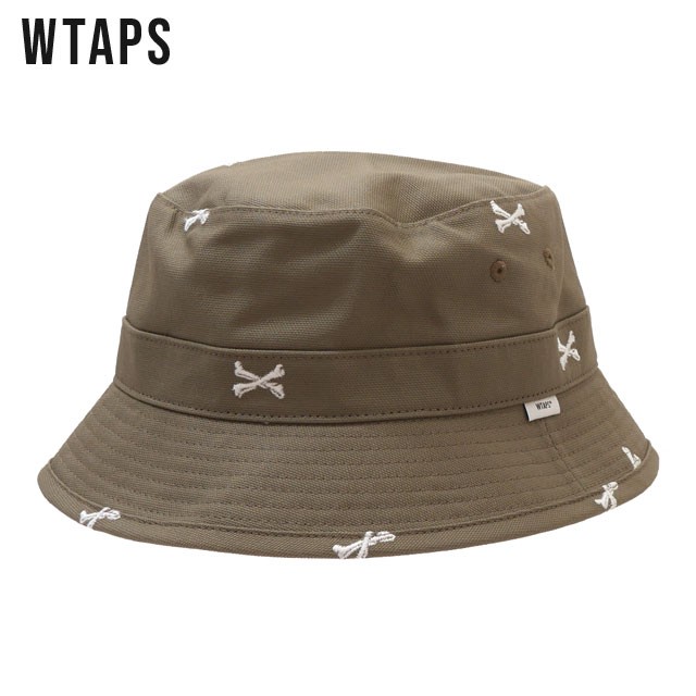 (2022新作)新品 ダブルタップス WTAPS 22SS BUCKET 02 HAT バケット ハット GREIGE グレージュ 2022SS 221HCDT-HT16 ヘッドウェア