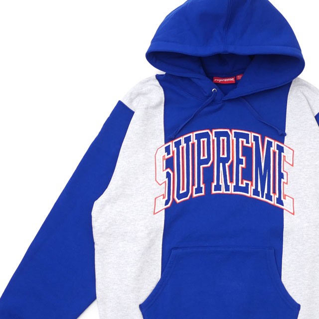 supreme paneled hoodie