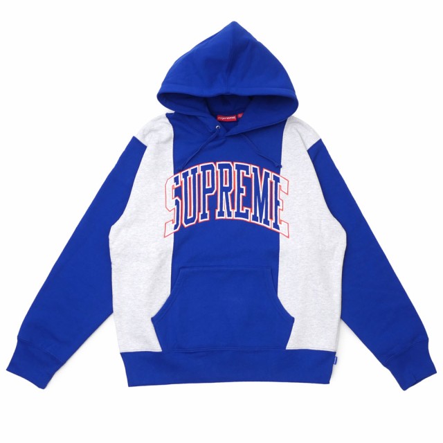 paneled arc hooded sweatshirt