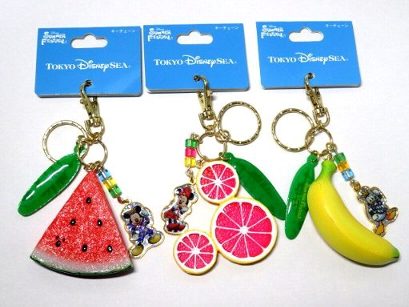 店長大暴走 クリアランスsale ディズニーリゾート限定 フルーツキーホルダー ３点セット 国内最安値 Lovemesomegadgets Com