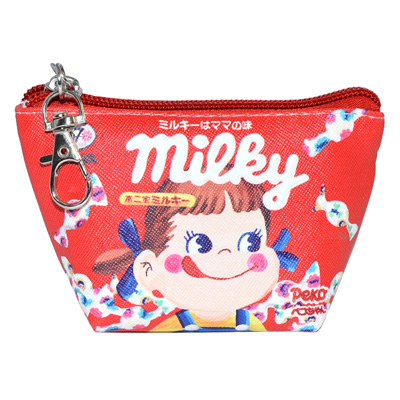 ペコちゃん 三角ミニポーチ ミルキー Pe mkの通販はau Pay マーケット スマホ キャラグッズ の ビッグスター 商品ロットナンバー