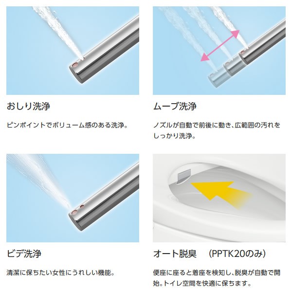 大得価好評 在庫僅少 パステルアイボリー DL-PPTK20-CPの通販はau PAY マーケット - ぎおん｜商品ロットナンバー：466969086  パナソニック 温水洗浄便座 瞬間式 ビューティ・トワレ PPTKシリーズ 低価最安値 - hualing.ge