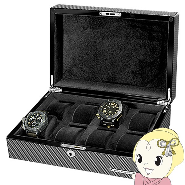 EURO PASSION WATCH WINDER（ユーロパッション ウォッチワインダー）コレクションボックス 収納本数：8本 FW-8154CF