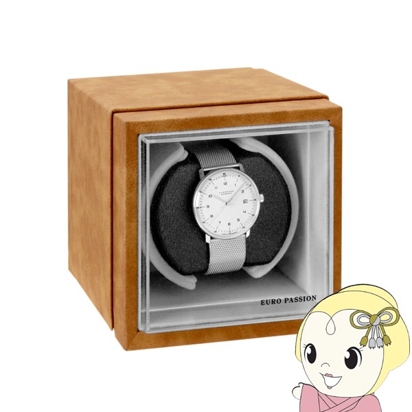 EURO PASSION WATCH WINDER（ユーロパッション ウォッチワインダー）ワインディングマシーン 1個巻 W164-BR