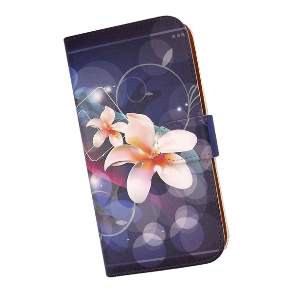 Galaxy Note10+ 輝い SC-01M SCV45 スマホケース 手帳型 おしゃれ smt-015 ユリ 花柄 プリントケース 2021年最新海外