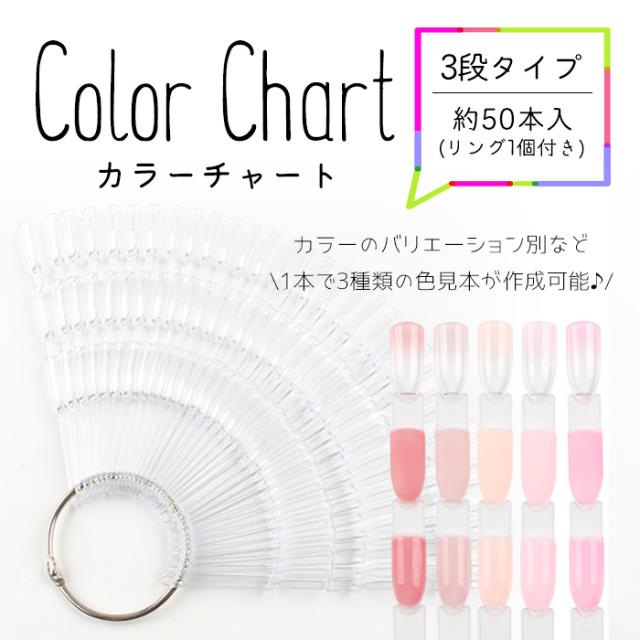 宅配便 3段タイプ カラーチャート カラー見本 サンプルチップ ネイル デザイン 春の通販はau Pay マーケット プチプラ 商品ロットナンバー