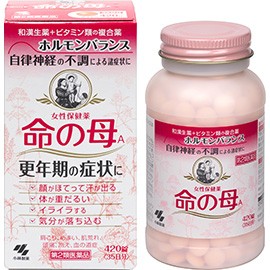 【第2類医薬品】10個　送料無料　命の母A　いのちのははa 420錠