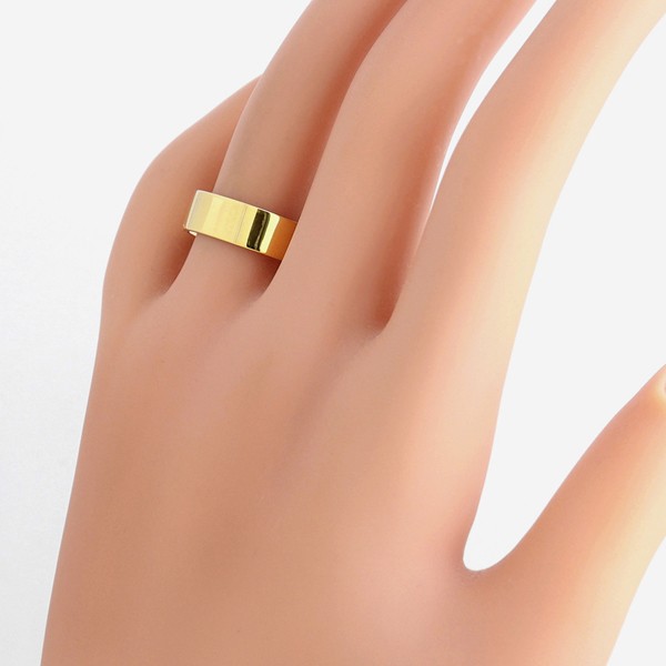 安い低価 平打ちリング リング 結婚指輪 ペアリング 日本製 送料無料の通販はau PAY マーケット - ジュエリーアイ|商品ロットナンバー:341991780 6mm幅 10金 指輪 メンズ K10 ゴールド シンプル フラット 人気