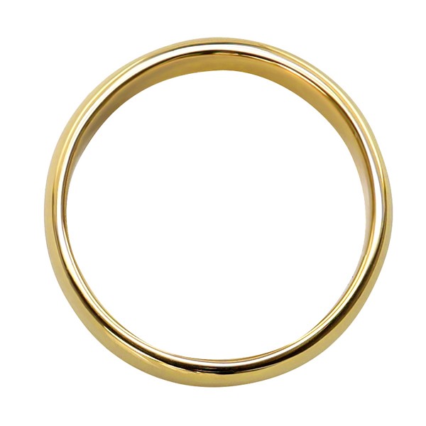 甲丸リング 6mm幅 18金 指輪 レディース K18 ゴールド シンプル 甲丸 リング 結婚指輪 ペアリング 日本製 送料無料の通販はau