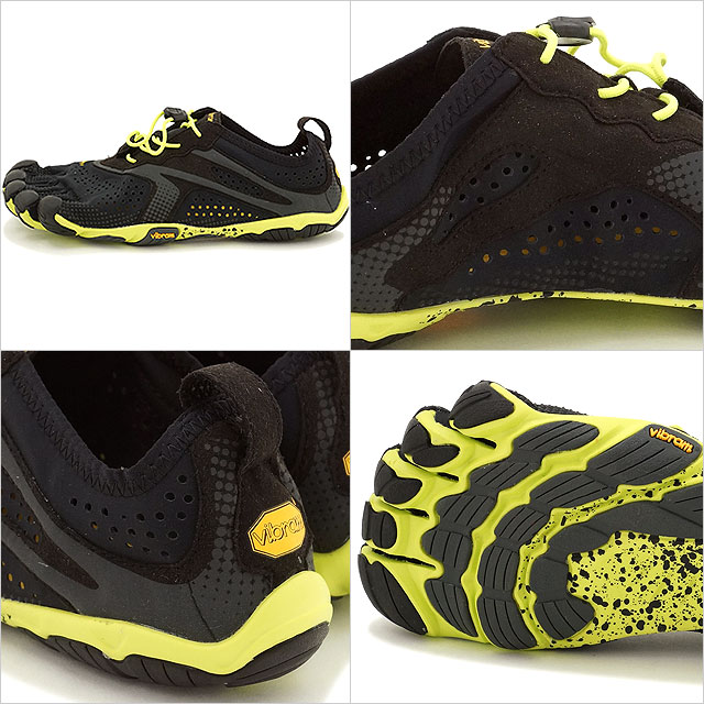 即納超特価 Vibram ファイブフィンガーズ 5本指シューズ ベアフットの通販はau PAY マーケット - mischief|商品ロットナンバー:24068162 FiveFingers ビブラムファイブフィンガーズ メンズ V-Run Black/Yellow ビブラム 限定品安い