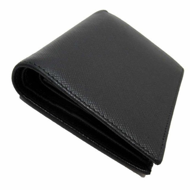 定番格安 プラダ 二つ折り財布 NERO(ブラック)xゴールド t16986aの通販はau PAY マーケット - ブランドバリュー｜商品ロットナンバー：496684597 低価人気