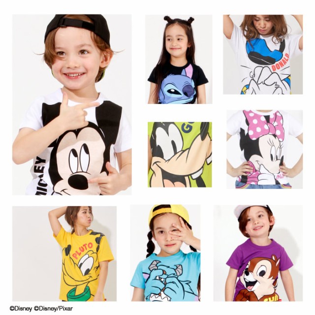 New 通販限定カラーあり 親子お揃い ディズニー Bigフェイス Tシャツ 3740k ベビードール 子供服 キッズ Disney ベビーサイズの通販はau Pay マーケット Babydoll ベビードール 商品ロットナンバー