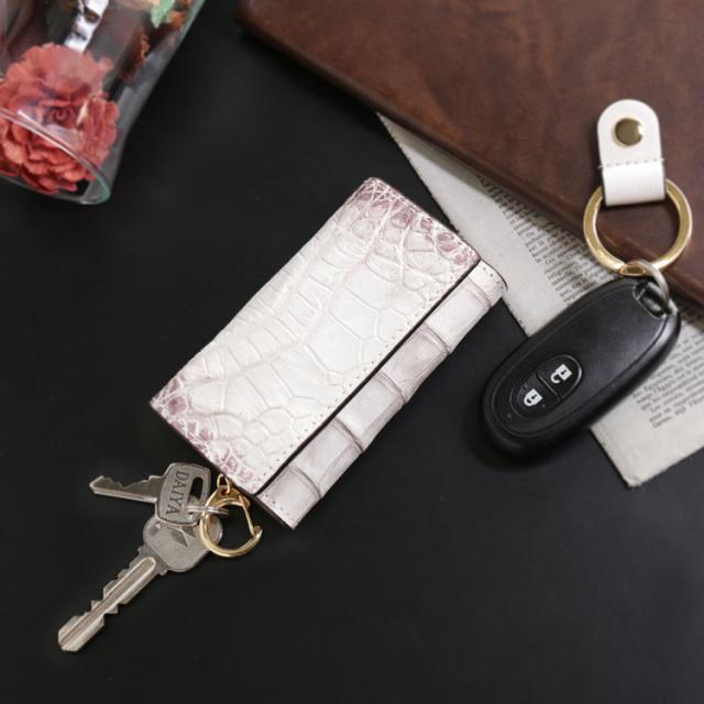国産 ヒマラヤ クロコダイル キーケース メンズ レザー 本革 プレゼント ギフト メンズ キーホルダー スマートキーケース おしゃれ ワニ No 0 待望の再入荷 Farmerscentre Com Ng