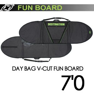 DESTINATION,ディスティネーション,サーフィン,サーフボードケース●DAY BAG V-CUT FUN BOARD 7’0’’