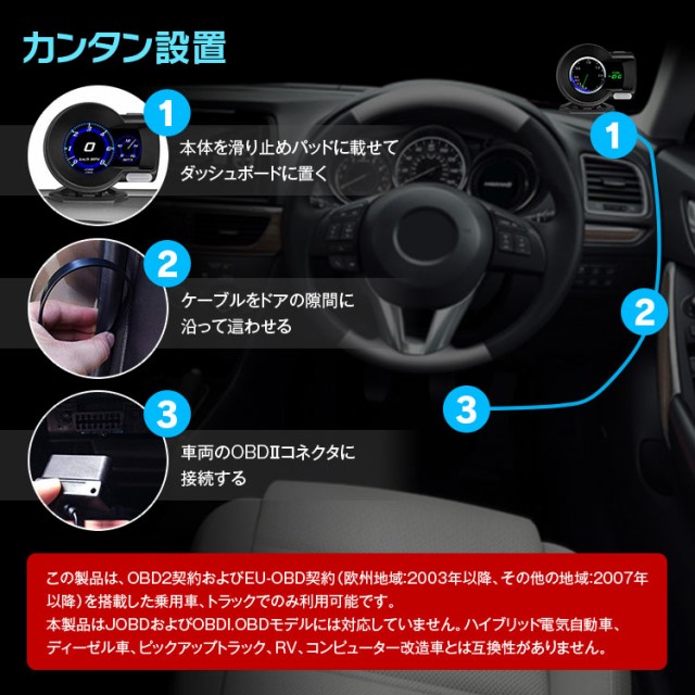 在庫限り Obd2 メーター Gps サブメーター スピードメーター 4インチ ディスプレイ 多機能 マルチメーター デジタルメーター 車載 タコ メーター 激安の Olsonesq Com