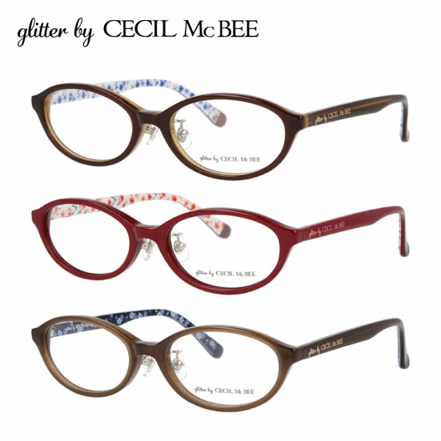 再入荷1番人気 グリッターバイセシルマクビー メガネフレーム Glitter By Cecil Mcbee Gcf 7507 全3カラー 48サイズ オーバル メンズ レディース 新色登場 Gdpcambodia Org