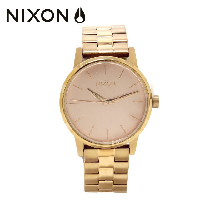 送料無料 ニクソン 腕時計 Nixon ウォッチ 国内正規品 Na3617 00 Small Kensington All ギフト Gold Rose メンズ レディース デポー