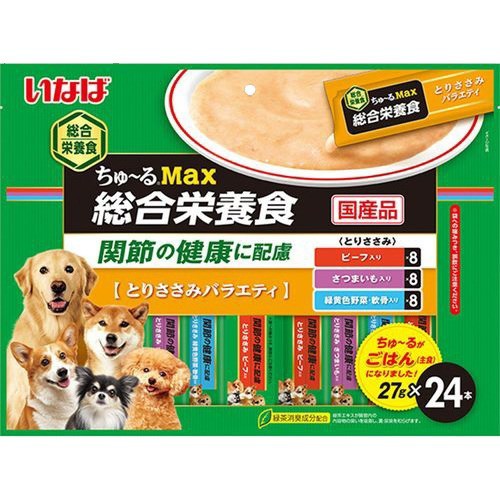 いなば 犬用ちゅ るmax 総合栄養食 とりささみバラエティ 27g 24本入 ドッグフード ウェットフード の通販はau Pay マーケット 爽快ドラッグ 商品ロットナンバー