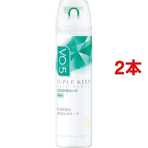 Vo5 スーパーキープヘアスプレイ エクストラハード 無香料 50g 2