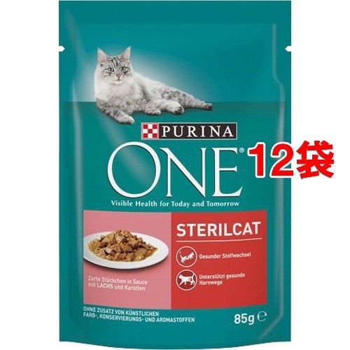 ピュリナワン パウチ キャット 避妊 去勢した猫用 サーモン にんじん入り 85g 12袋セット キャットフード ウェット の通販はau Pay マーケット 爽快ドラッグ 商品ロットナンバー 385062023