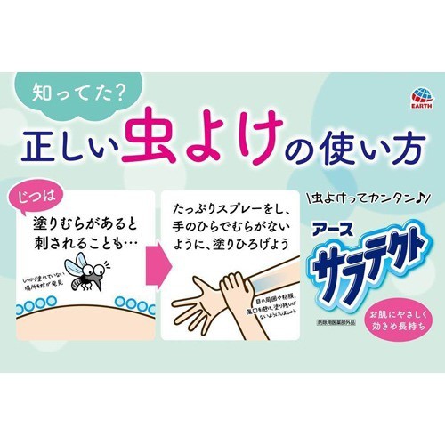 サラテクト ウォーターミスト 虫除けスプレー 200ml 2本セット 虫除け