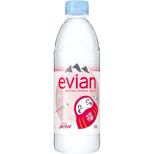 伊藤園 Evian エビアン ミネラルウォーター Celebrate Japanボトル 正規輸入品 500ml 24本入 海外ミネラルウォーター の通販はau Pay マーケット 爽快ドラッグ 商品ロットナンバー