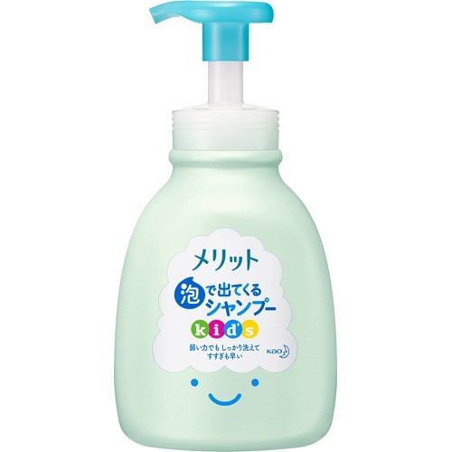 メリット 泡で出てくるシャンプー キッズ ポンプ 大 600ml 子供用シャンプー の通販はau Pay マーケット 爽快ドラッグ 商品ロットナンバー