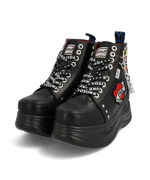 厚底 ハイカット スニーカー レディース ヨースケ Yosuke 2600994