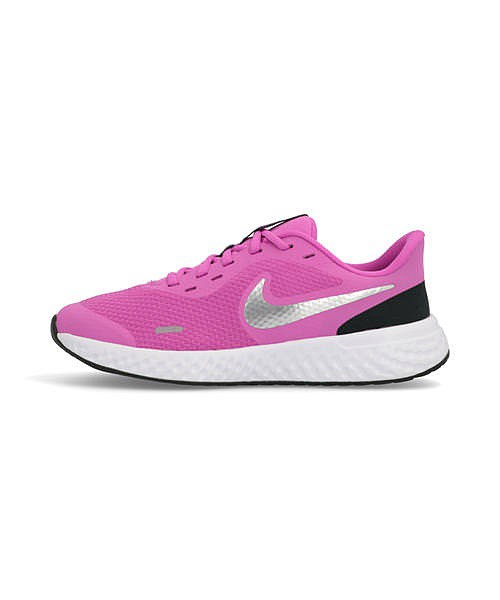 ナイキ スニーカー 女の子 レボリューション5gs Revolution 5 Gs Nike Bq5671 アクティブフューシャ メタリックシルバー ブラックの通販はau Pay マーケット 靴通販のシューズダイレクト 商品ロットナンバー