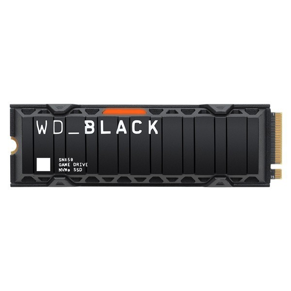 WESTERN DIGITAL WDS200T1XHE WD_Black SN850 NVMe [M.2 内蔵SSD(2TB) ヒートシンク搭載]