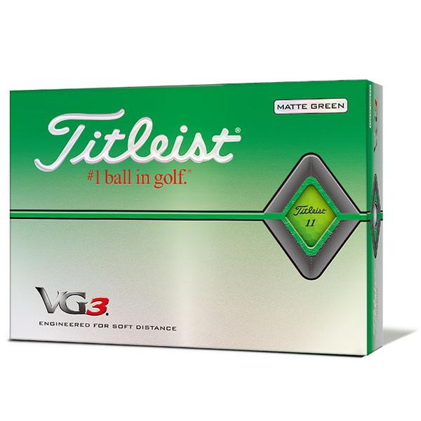 春物がお買い得 週末限定sale 日本正規品 Titleist タイトリスト Vg3 ボール 年モデル マットグリーン 1ダース 12個入り あす着 正規取扱店 Lovemesomegadgets Com