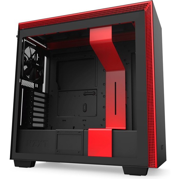 NZXT CA-H710B-BR ブラック&レッド H710 [ミドルタワー型PCケース]