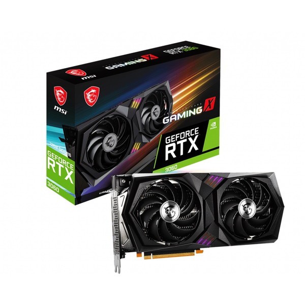 MSI GeForce RTX 3060 GAMING X 12G [グラフィックボード]